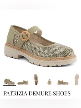 Patrizia Demure Women’s Sage Green Loafers Size 40 (US 9) -New/Never Worn